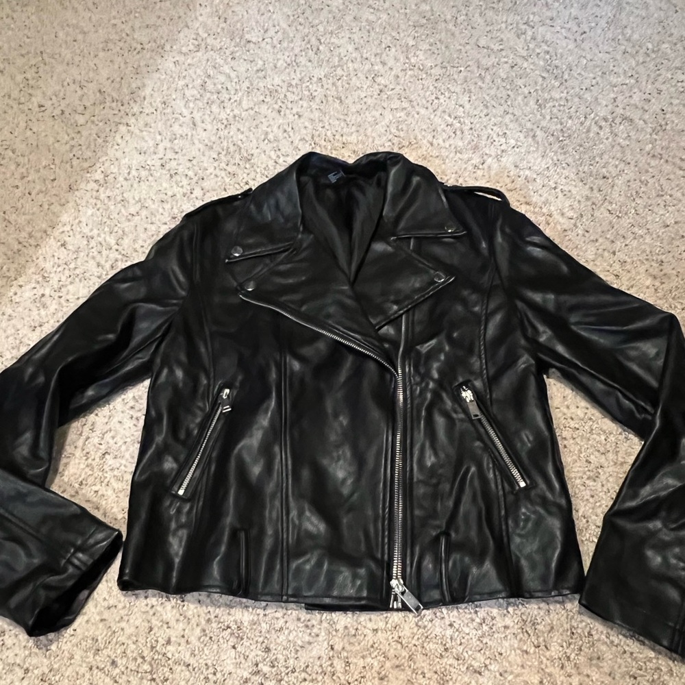 Forever 21 Black Leather Jacket